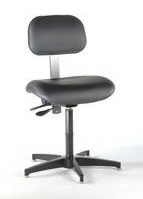 Chair, Ergonomic Painted Series, with Casters, Star BaseBiofit Engineered Products